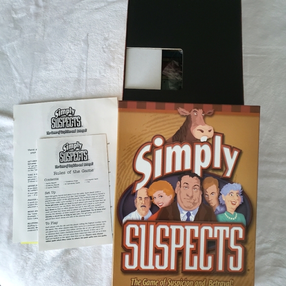 Simply Suspects Board Game--NWOT - Picture 5 of 8